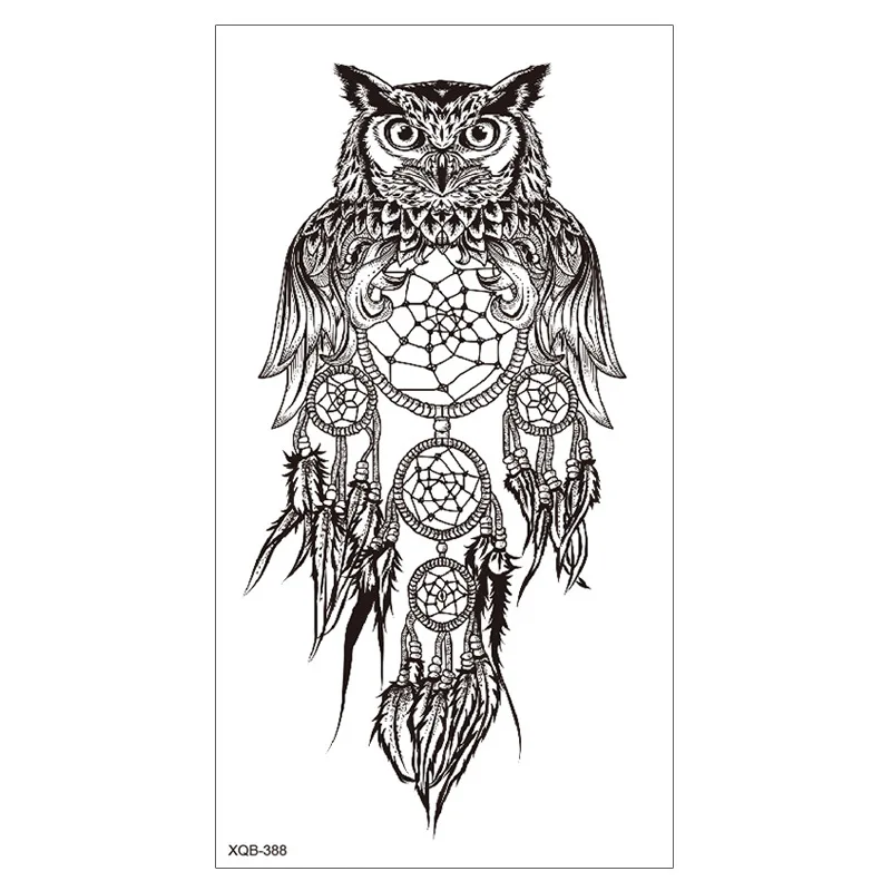 Tiger Lion Animal Pattern Arm Temporary Tattoo Sticker Waterproof Body 3d Tattoo Sticker