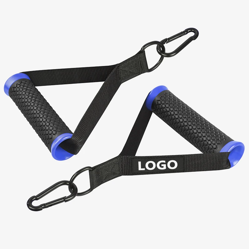 Best Pro Colorful Universal Heavy-duty D Rings Fitness Nylon Cable Handle Compatible with Cable Machines Bowflex