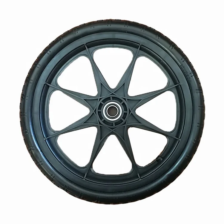 16x2.125 puncture proof polyurethane foamded tire ice cream cart wheel