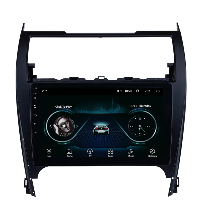 
high quality navigation headrest meltimedia player car radio android gps navigator for TOYOTA CAMRY with wifi recording camere 