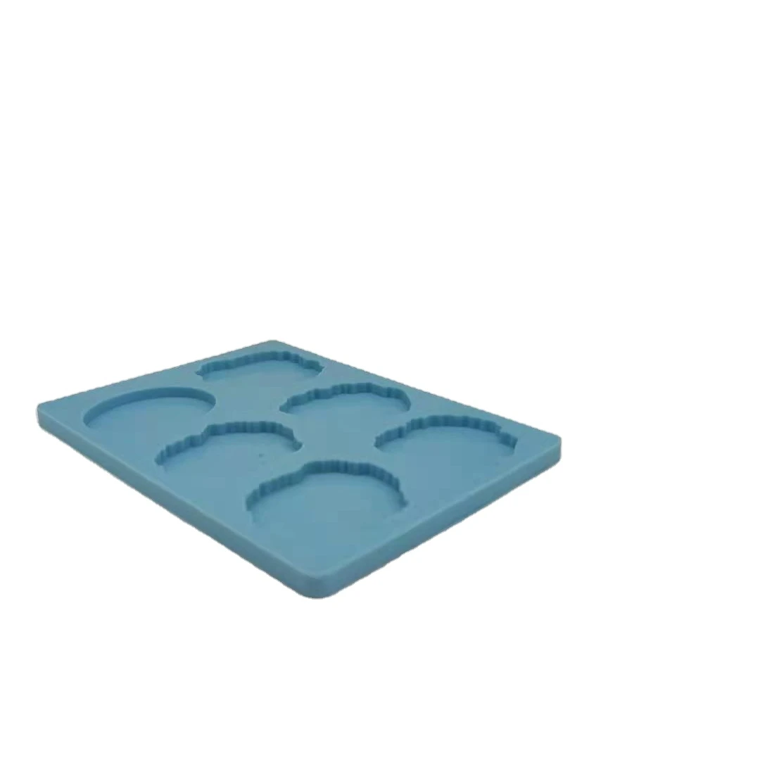 Hot sale 6 irregular round mobile phone airbag holder epoxy resin shiny DIY silicone mold