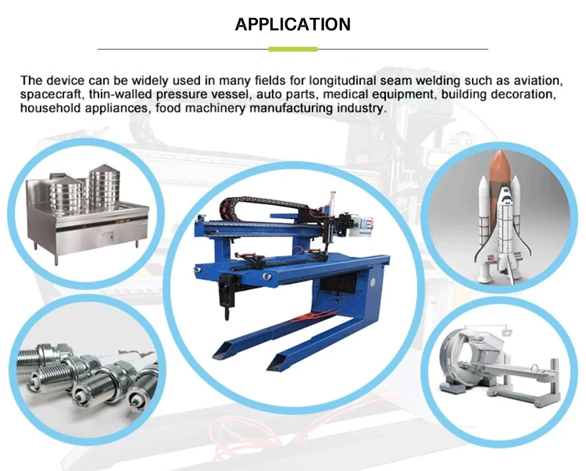 continuously 24-hours work Longitudinal Seam Welding Machine/MIG Welding Machines/Arc Welding Equipment
