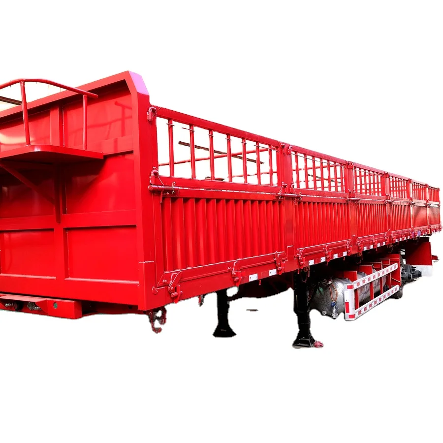 OYJD Trailers steel quality Thailand market special customized use gain fruit transport heighten sidewall semitrailer on sale