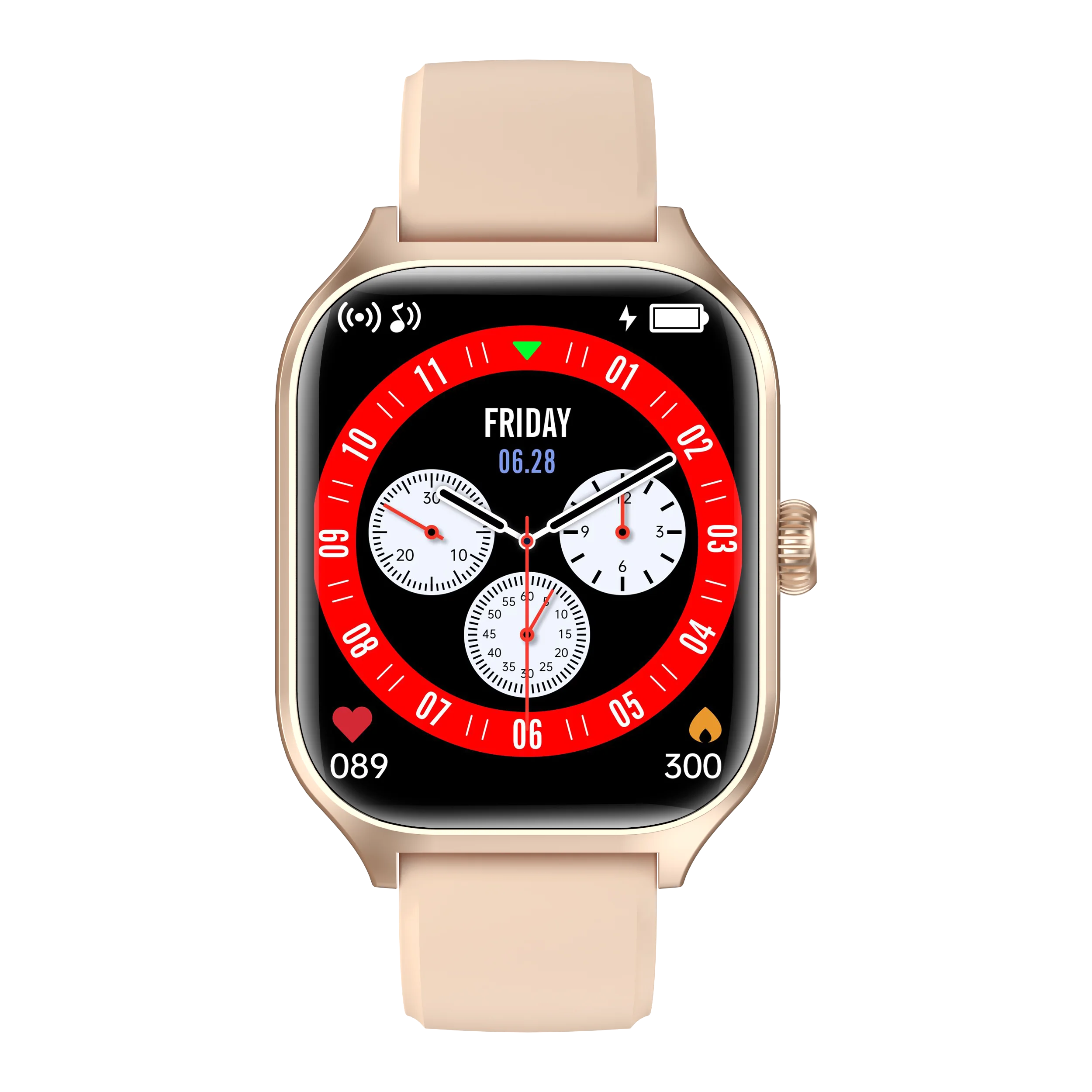 GT4 Smart watch Steel strap Blood oxygen monitoring social message alerts Multilingual sports smart watch wholesale gift