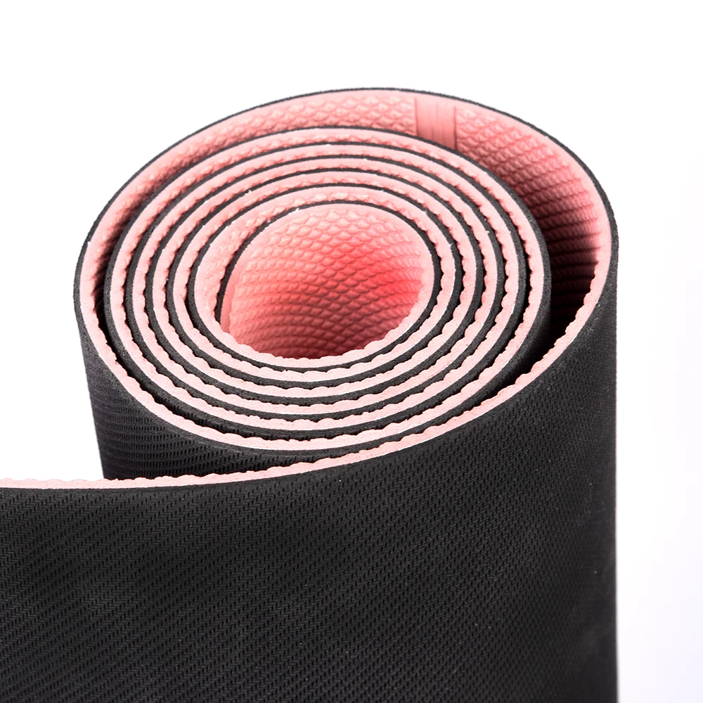 
2020 New Arrival Eco Friendly Non Slip TPE Yoga Mat, Body Alignment System, Natural Rubber Yoga Mat 