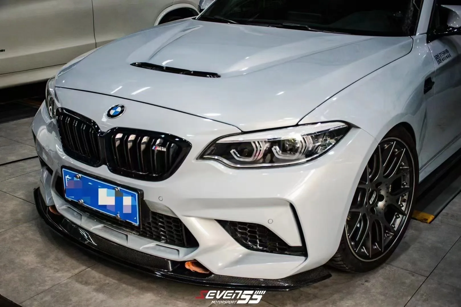  Для Bmw F22 F87 2 серии M2 конкурсная крышка автомобильной капота в стиле Cs
