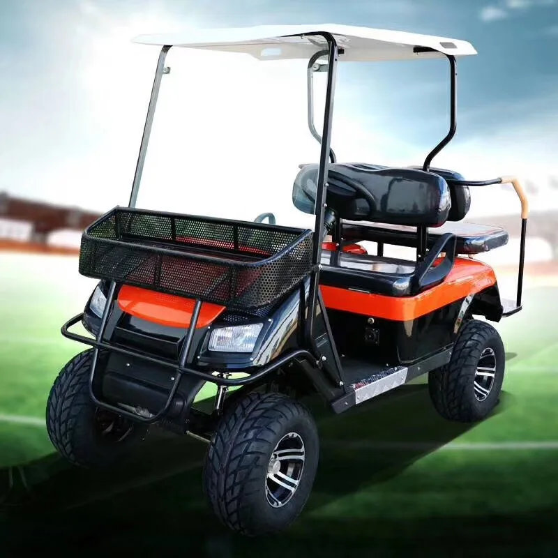 
Newest 2+2 Seat Off Road Custom Hunting Golf Cart With Luggage Rack 