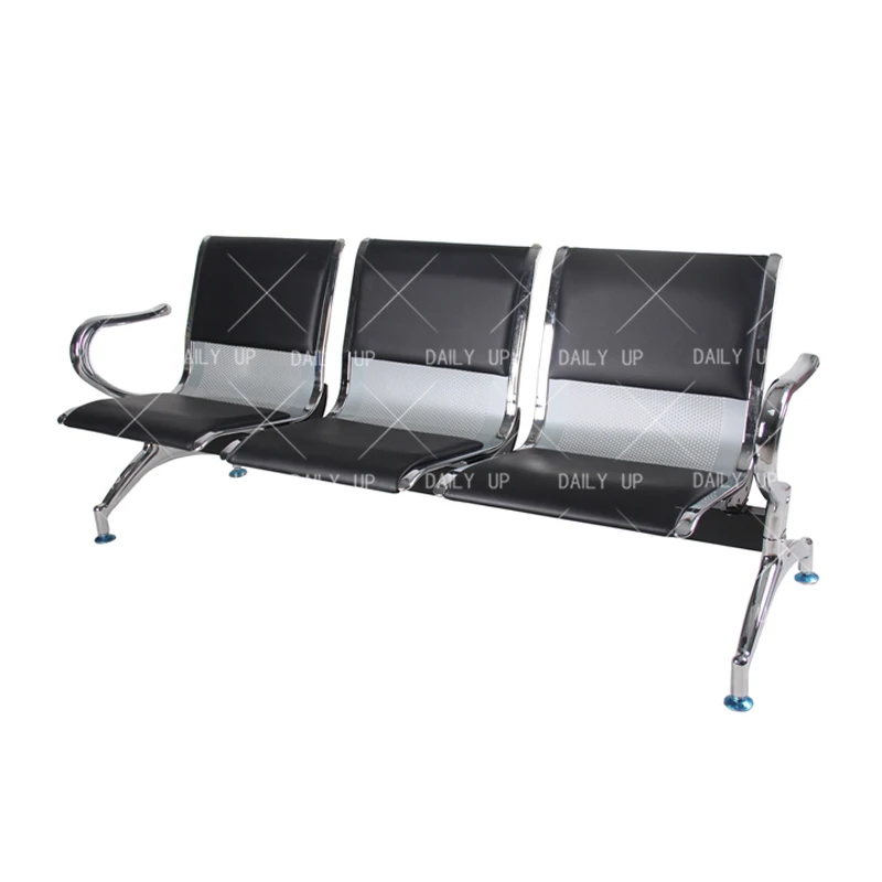 Cheap Waiting Room Chairs Office Conference Chair Fixed Pedestal Base Public Airport Chair