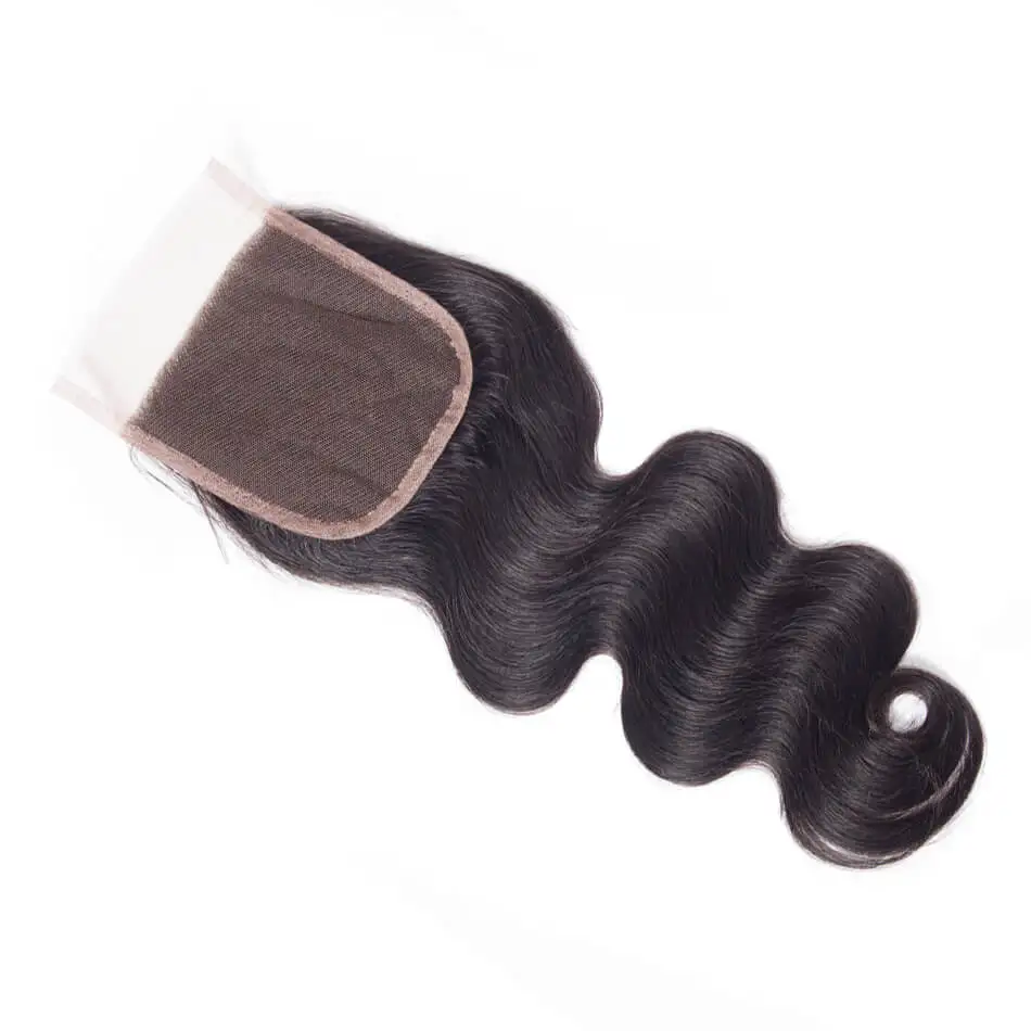all types of natural color Brazilian human hair closure