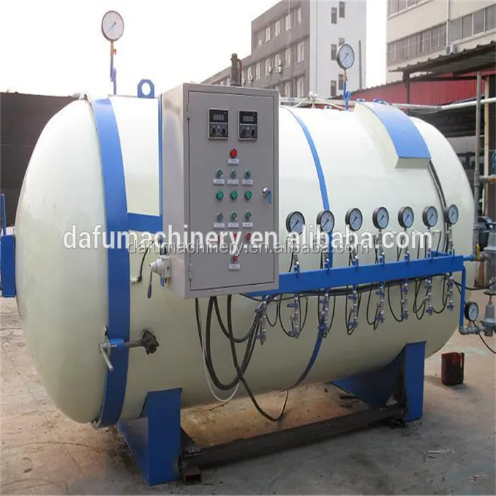China Henan professional design electric autoclave vulcanizer with pressure test report