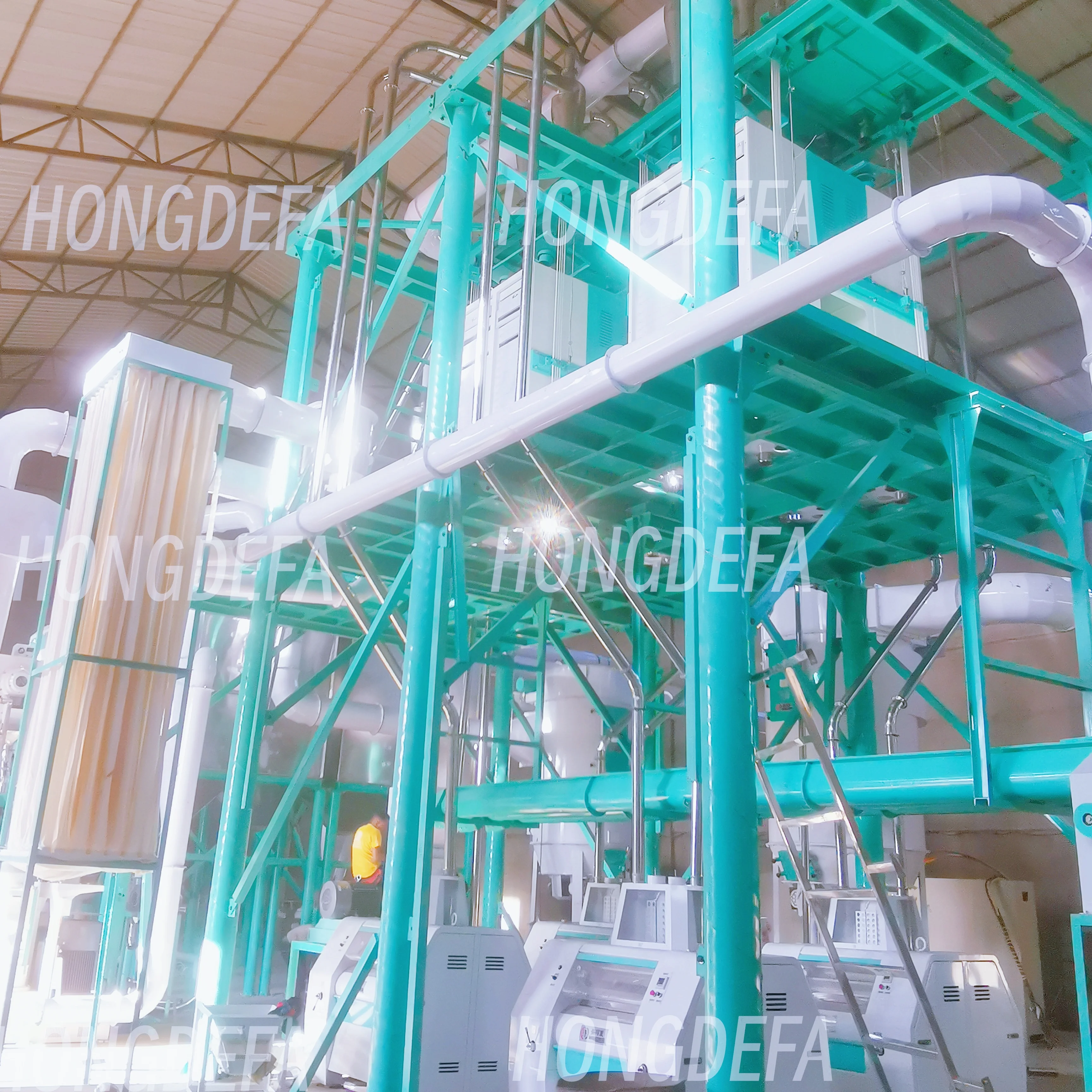 Good quality Corn flour grits mill plant for Africa