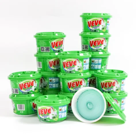 Household kitchen dishwashing paste for washing dishes