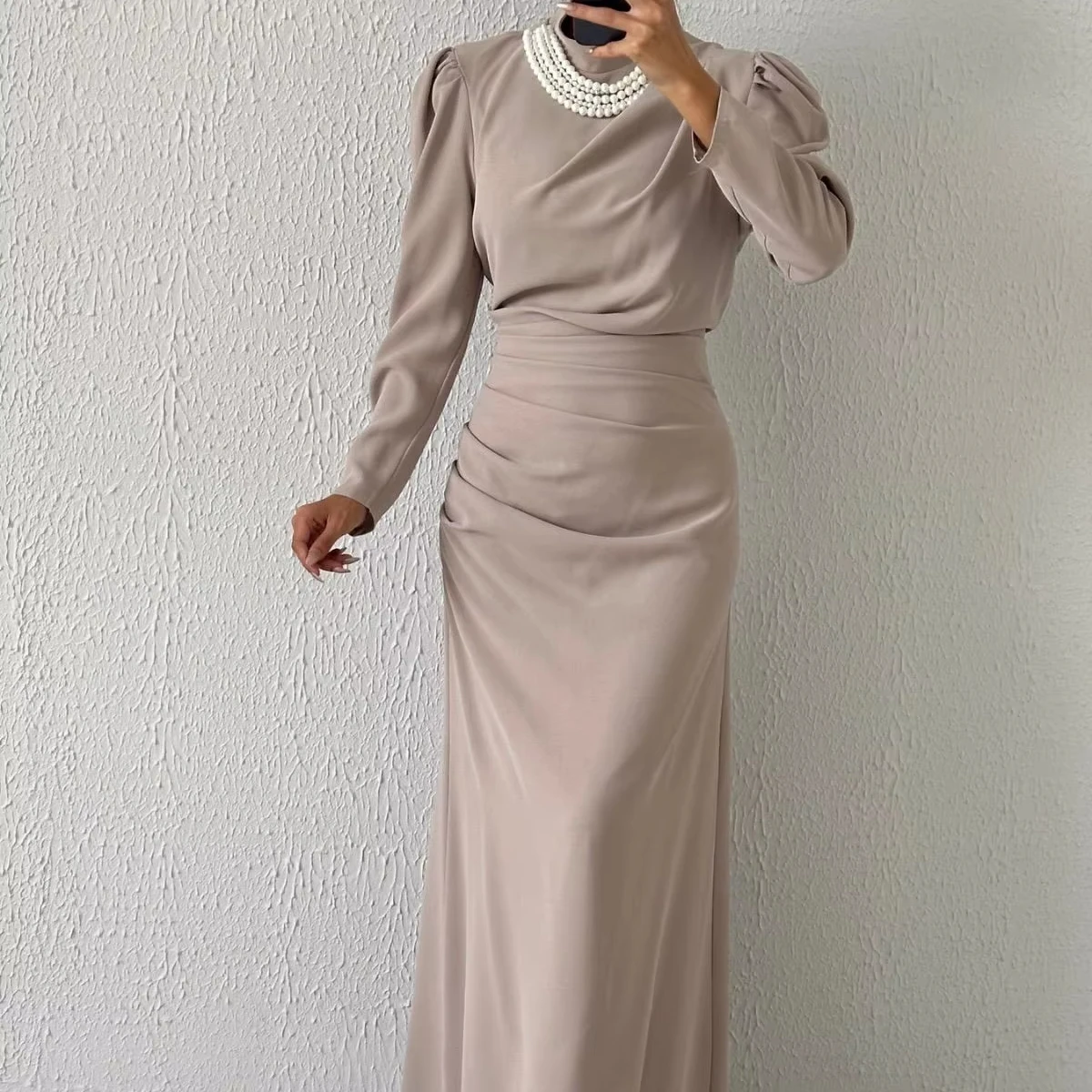 2025 новейшие мусульманские платья новый дизайн элегантное женское вечернее скромное мусульманское платье Арабский Дубай-Стиль длинная трапеция абайя