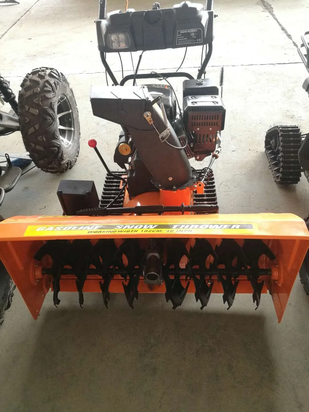 13HP zongshen Track/Wheel Snow Blower/Snow Thrower/Snow Remover CE Approval