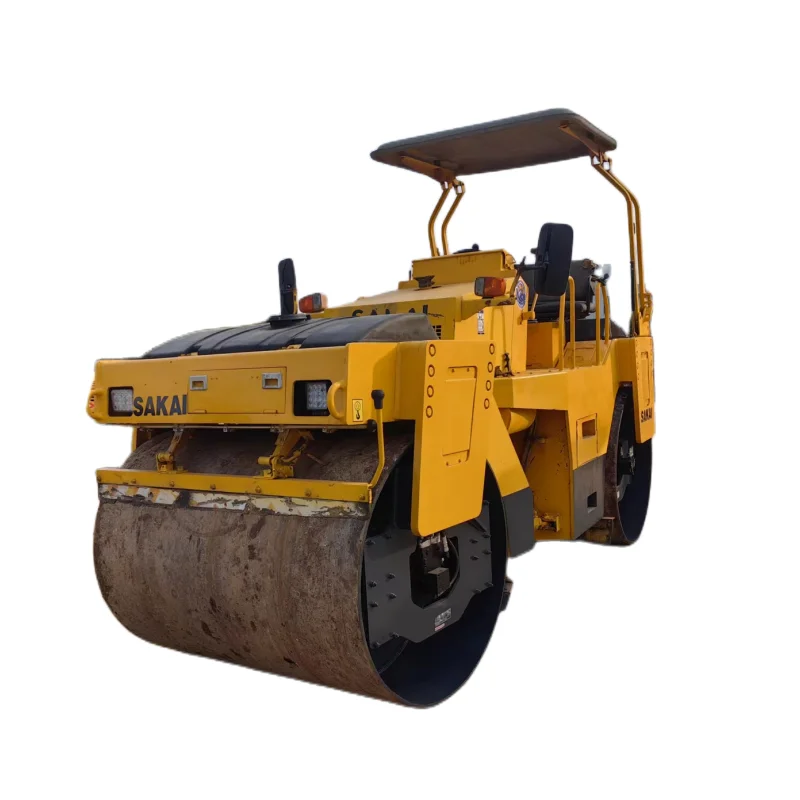 Подержанный ролик SAKAI SW750N тяжелый дорожный каток sakai 750