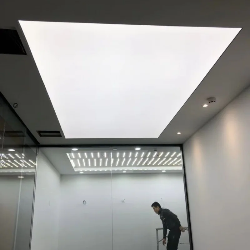 white pvc ceiling film of msd 1.5-5m for decoration stretch ceiling sky wall paper flexible
