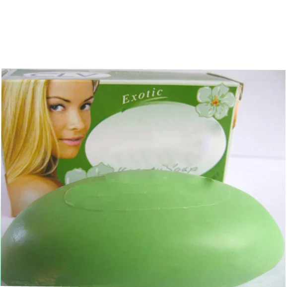 Factory Direct Sales customized can add logo Whitening bath soap with natural fruit