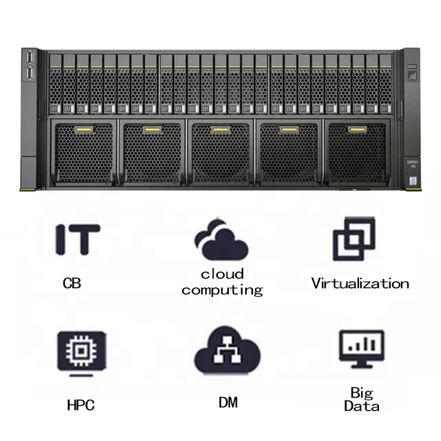 wholesale xfusion 5885H V5 4u 25*2.5in bays for HPC Intel Xeon Gold 5117*2 240GB SSD server rack