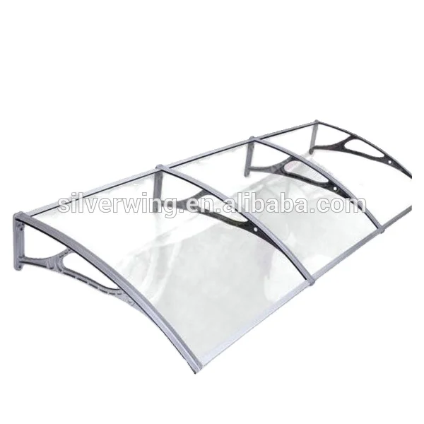 
Engineering Plastic bracket polycarbonate entrance canopy for front door or window 