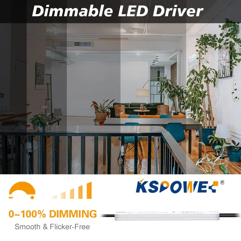custom thin slim flicker free high PFC led driver 96W power supply IP67 aluminium 24V ultra-thin lighting transformer dimmer