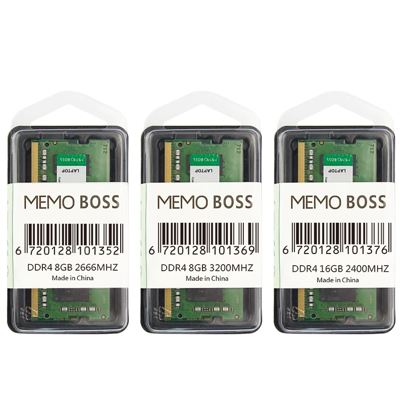 MEMO BOSS Factory Direct DDR 4 RAM DDR3 2/4/8GB factory direct sale high-efficiency memory sticks for laptops
