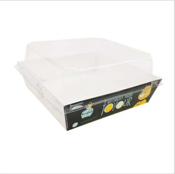 Hot Sale Custom Size Paper Packing Box for Fast Food Sandwich Packaging