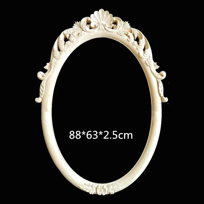 Long life High quality wooden frames mirror wall mirror corner moulding decorative wood mirror frames