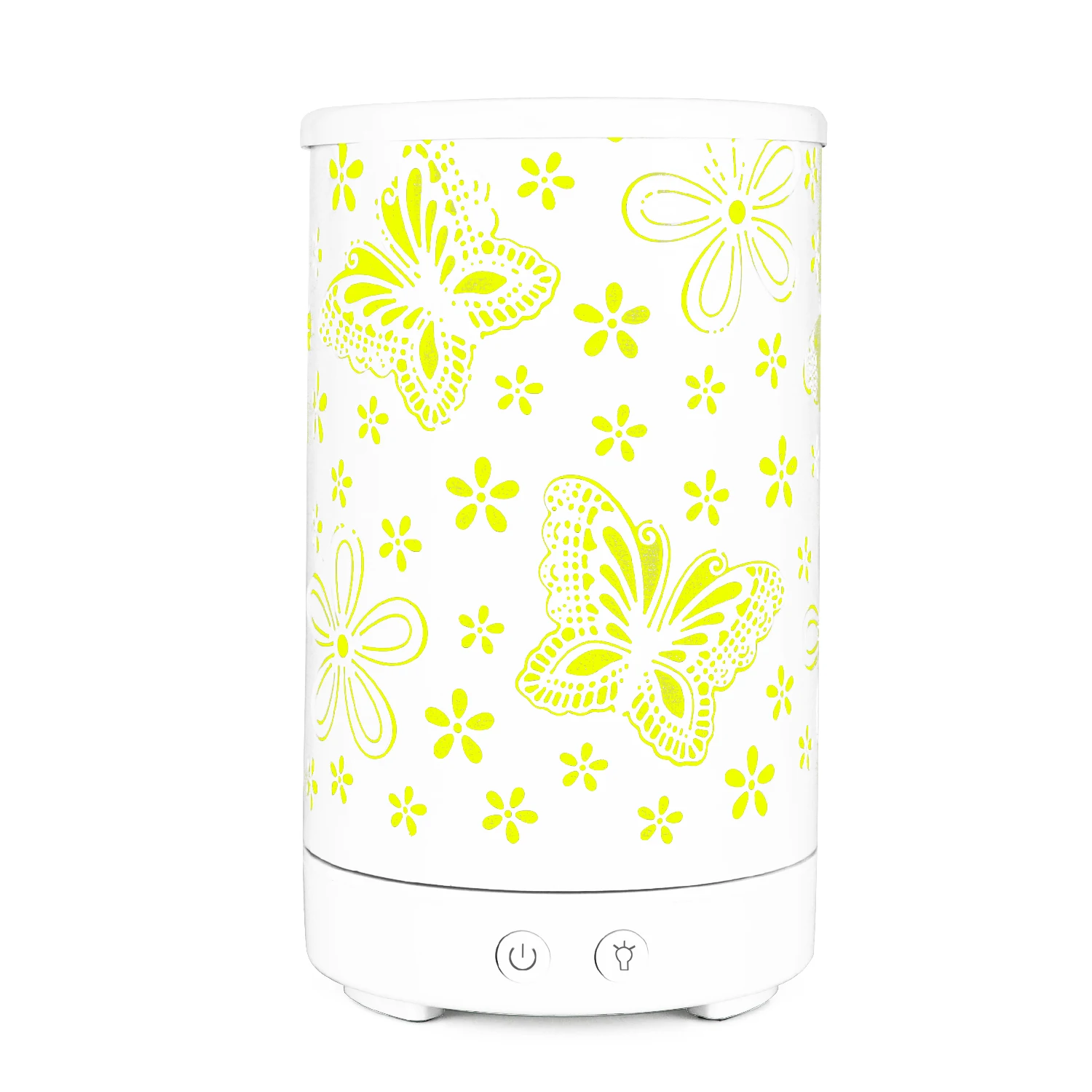 Портативный мини-увлажнитель воздуха в новом дизайне с металлическим диффузором, ультразвуковой освежитель воздуха для дома