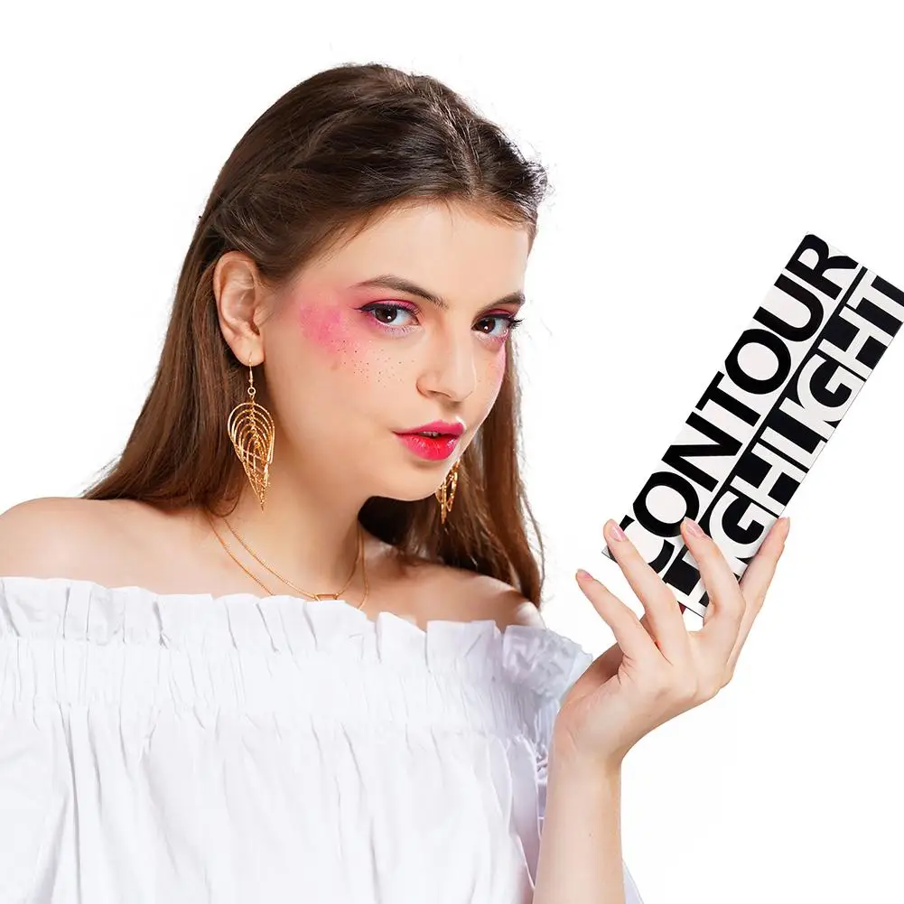 Поставщик Косметики для макияжа Docolor, хайлайтер, безупречный контур, пудра, палитра, набор Y0818