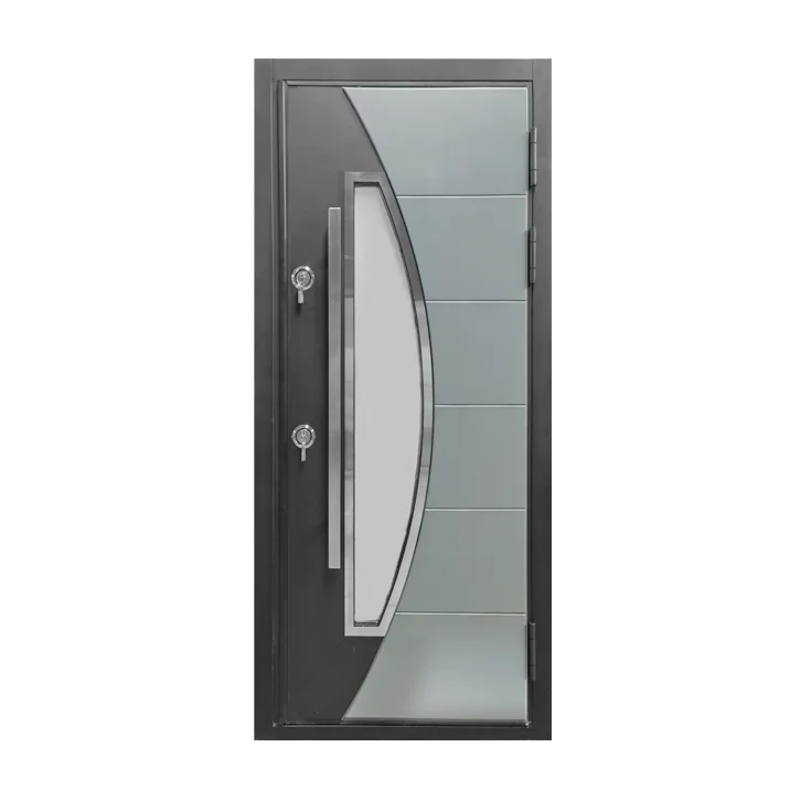 High Quality Hot Sale Project Construction Turkish Steel Armored Front Door
