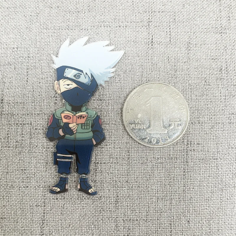 10 дизайн аниме Uzumaki Uchiha Sasuke Itachi Akatsuki акриловая магнитная наклейка на холодильник