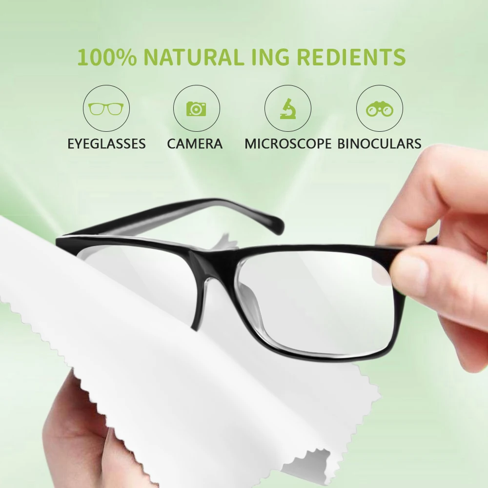 Natural eyes eyeglass cleaner lens cleaner solution eyeglass lens cleaner with Microfiber cloth and screwdriver