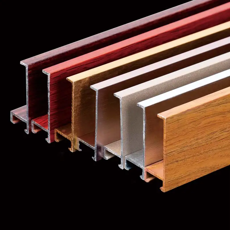 Bulk factory customized silver gold black aluminum photo frame molding