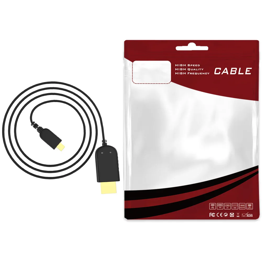 4k 60Hz 30Hz HDMI D to A Cable webcam hdmi camera monitor hdmi with OD2mm OEM ODM Support
