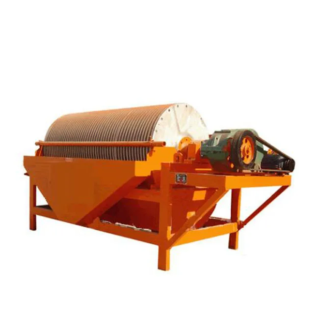 Iron sand drum wet magnetic rotary separator for sale