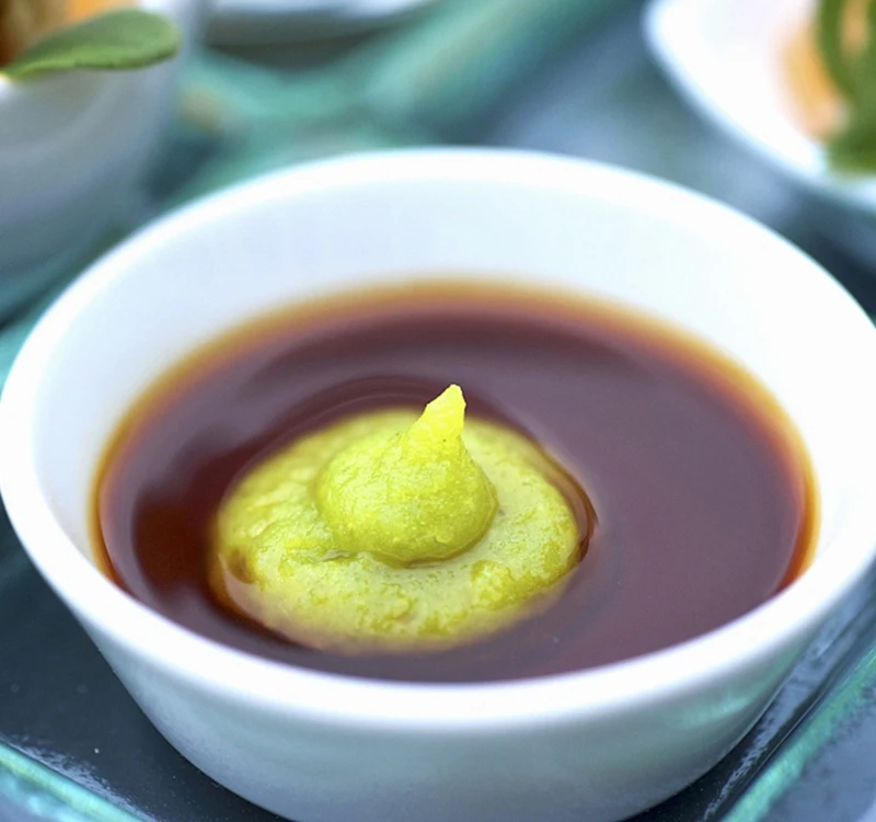 Original Sushi Recipe Wasabi Pasty Japonica Sauce