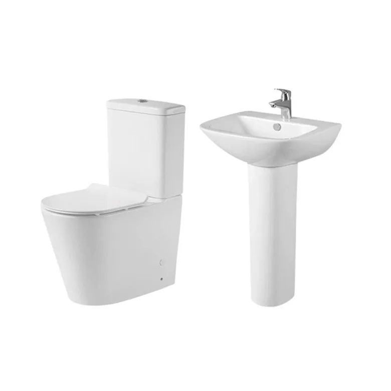 Chinese Modern Sanitary Ware Bathroom Ceramic Black Wc Piss Two Piece Toilet with slow down seat cover