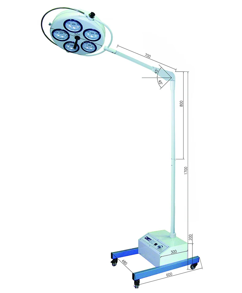 HFoperation theater light cold light operating lamp mobile standing lamp with operation room emergency