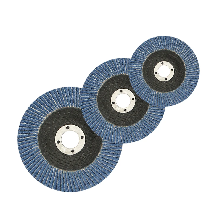 Factory price Josili flap disc supplier 5in flap disc metal backing flap disc