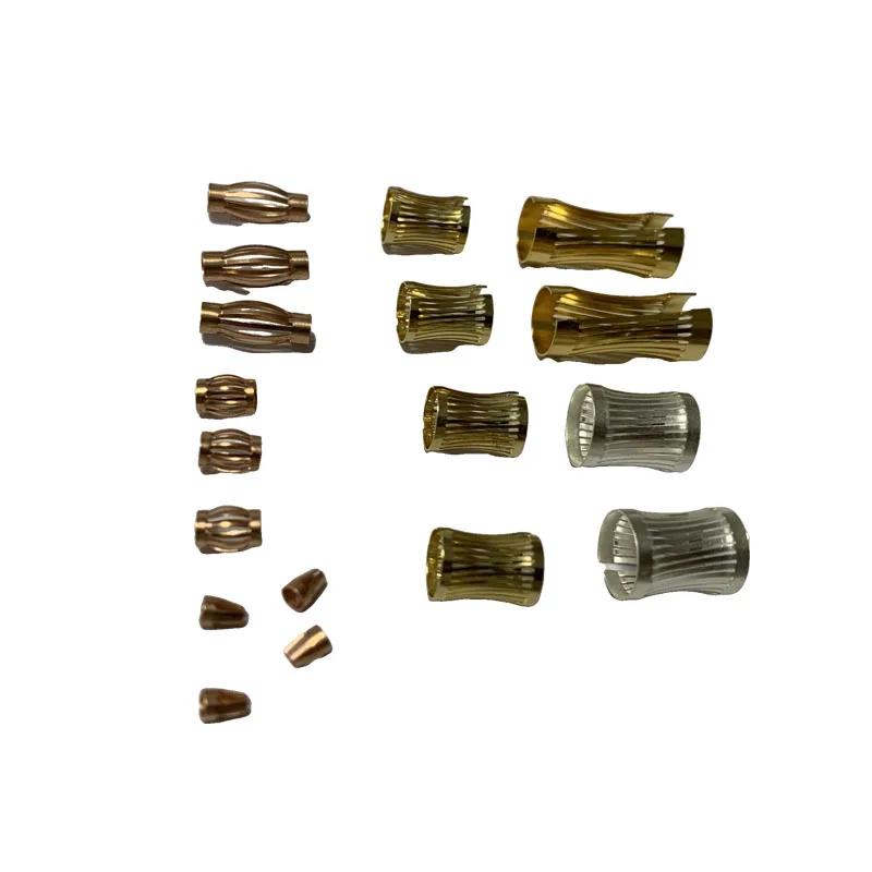 Stamping terminals manufacturer customized medical device test copper plug shrapnel banana plugs lanterns drum spring terminals