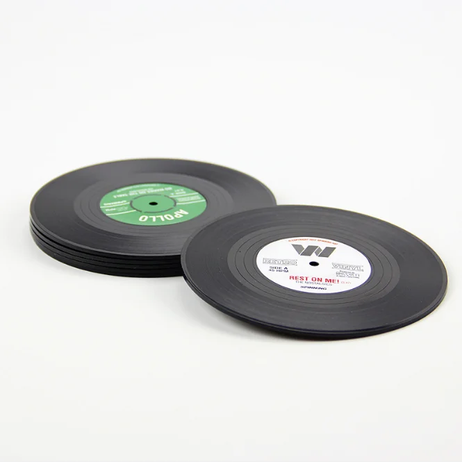 Хит продаж подставки для кружек из ПВХ резины с силиконовым нескользящим кольцом и напитков