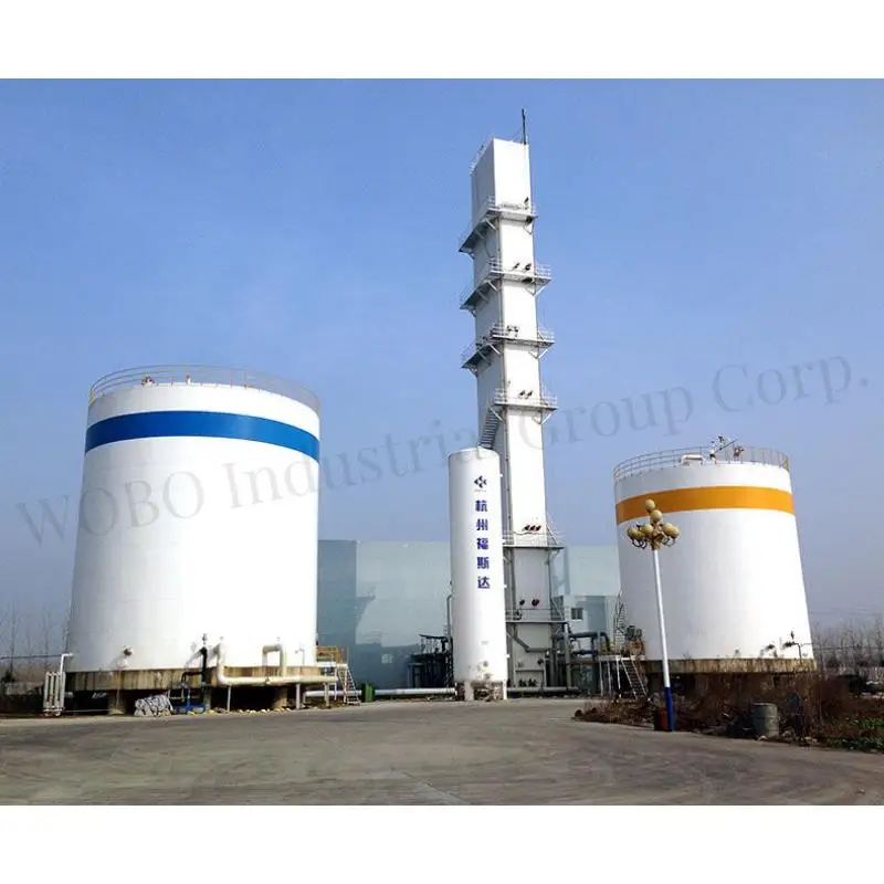 Сертификат Ce продукты для разделения воздуха 5000Nm 3/ч Взрывозащищенная машина производства жидкого азота сухого льда