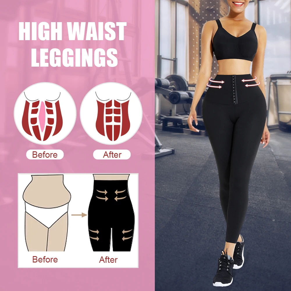 
Online Fashion Shapewear Abdominal Tummy Control Women Fitness Yoga Wear Leggings High Waist Yoga Pants Leggings Fitness 