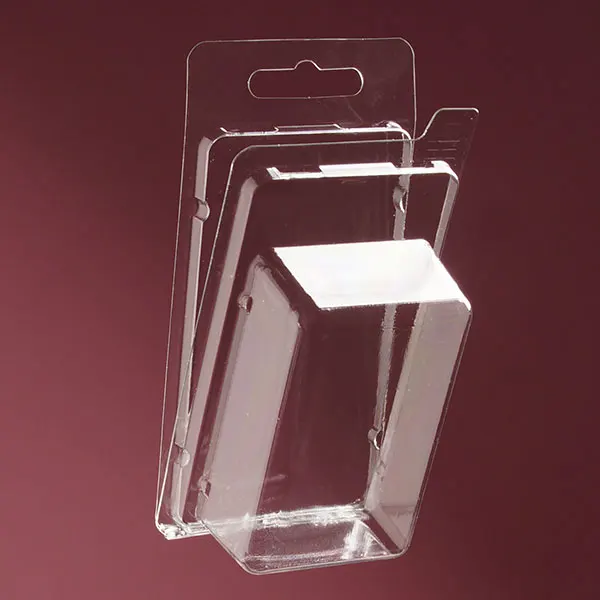 Custom Disposable PET Plastic Clamshell Blister Packaging Transparent Recyclable Thermoform Consumer Electronic packaging