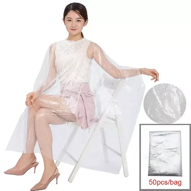 Hairdressing Salon Haircut Shawls Cloak Apron Manufacturers Produce Various Specifications of Disposable to Cover Hair