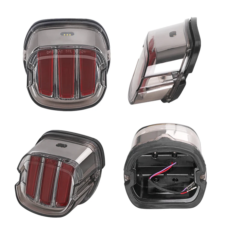 Car Styling Taillights Led 3rd rear waring Tail Light Brake light Waterproof Red Color  For Harley Davidson