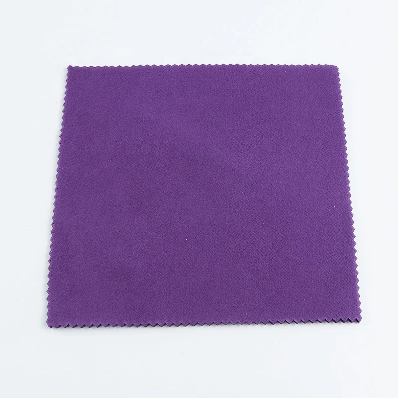 Factory Wholesale Super Soft Zigzag Edge Polishing Cloth Microfiber Suede Cloth for Car Ceramic Coating