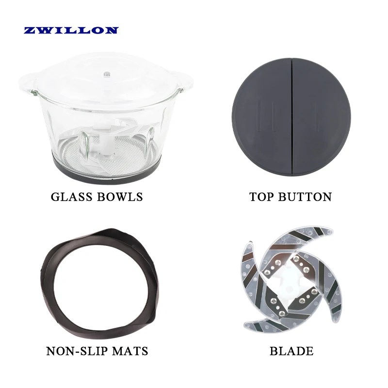 Meat grinders mincer 2024 small chicken and vegetable with glass bowl household kitchen 1000w electric automatic meat grinder