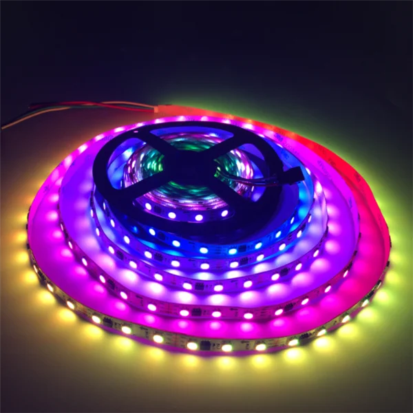 Заводская распродажа 1903IC Беговая Светодиодная лента 12 В ip20 ip65 полноцветная самодельная программируемая внутренняя и наружная декоративная