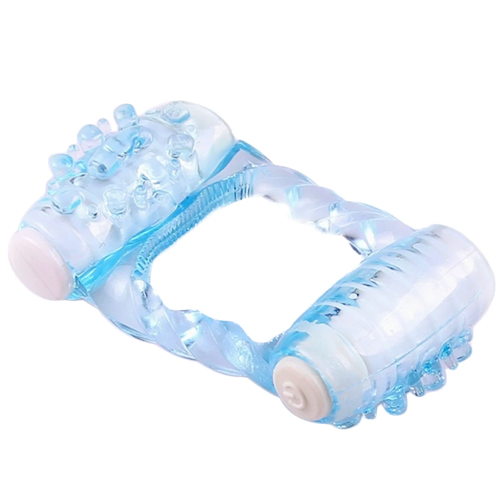 
Double Motor Vibration Vibrating Adjustable Silicone Cock Ring 